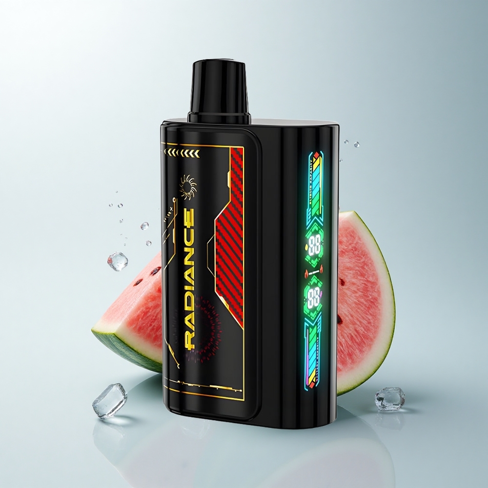 JNR Radiance 31000 Puffs Glace à la Pastèque Dual Mesh 28ml