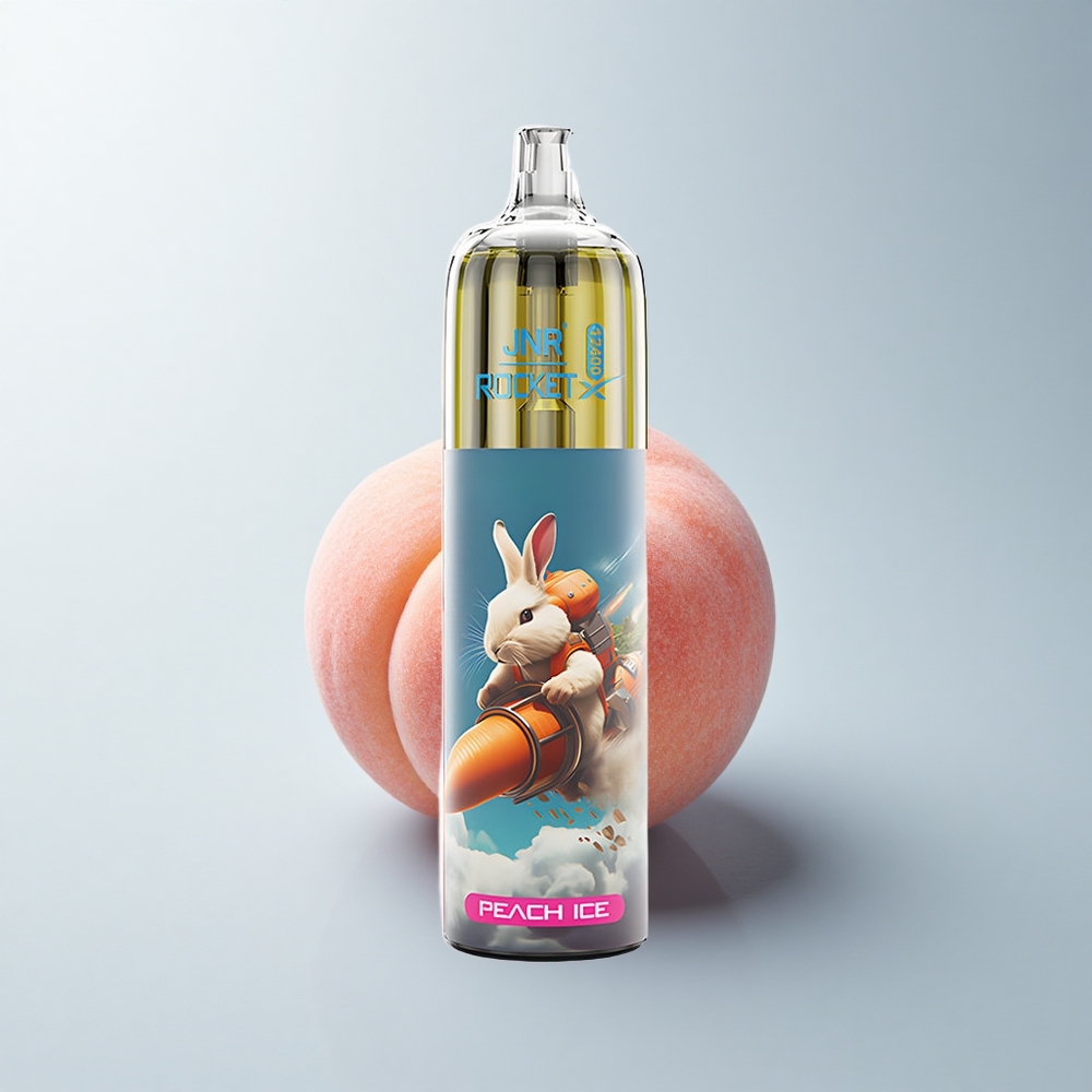 JNR Rocket-X 12400 Puffs Glace de Pêche à Flux d'Air Réglable et Lumières RGB