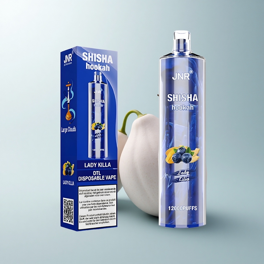 JNR Shisha Hookah 12000 Puffs La Tueuse de Dame 24ml 750mAh