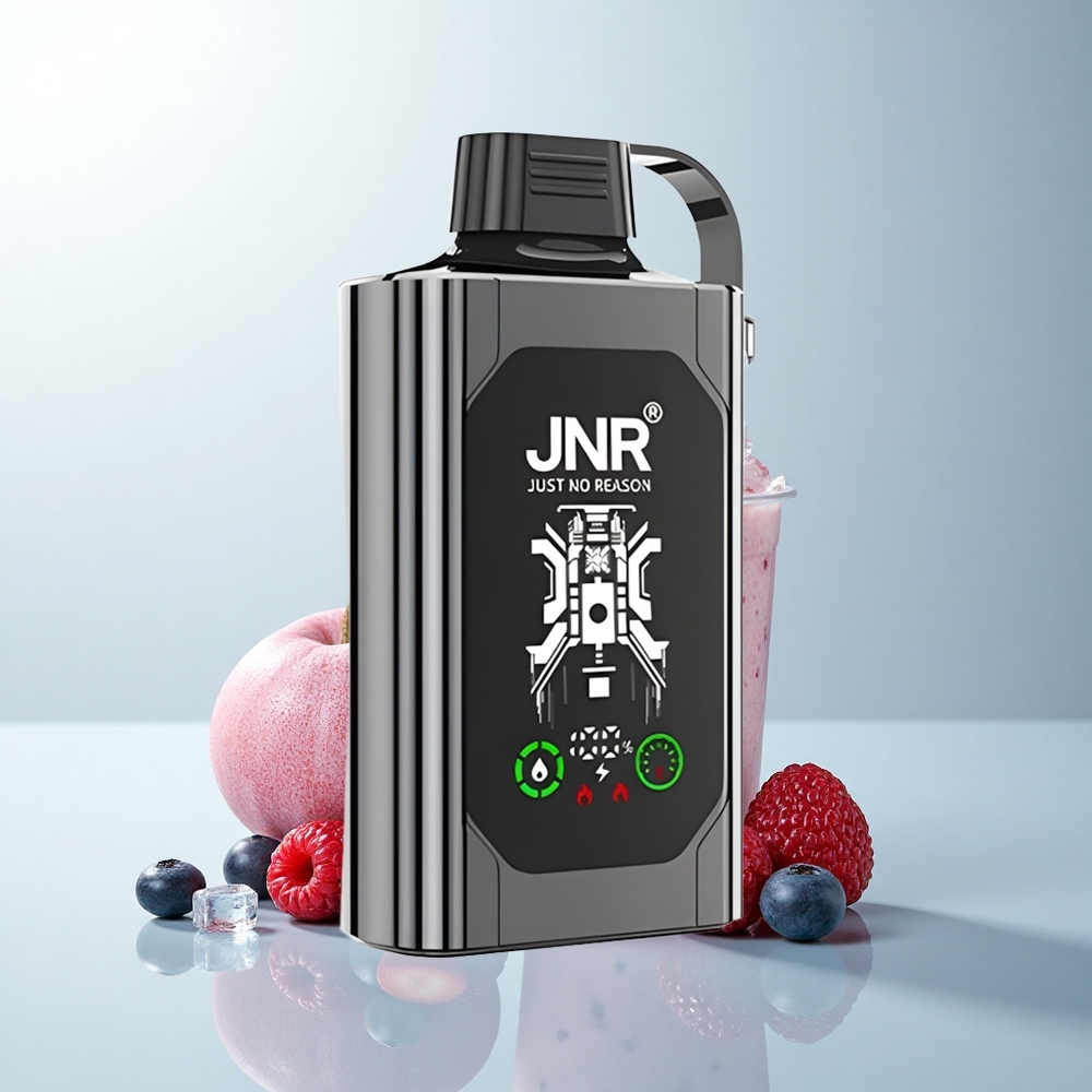 JNR Shisha Hookah Box 20500 Puffs Glace aux Baies Mixtes avec Double Mesh Coil et Charge Rapide Type-C