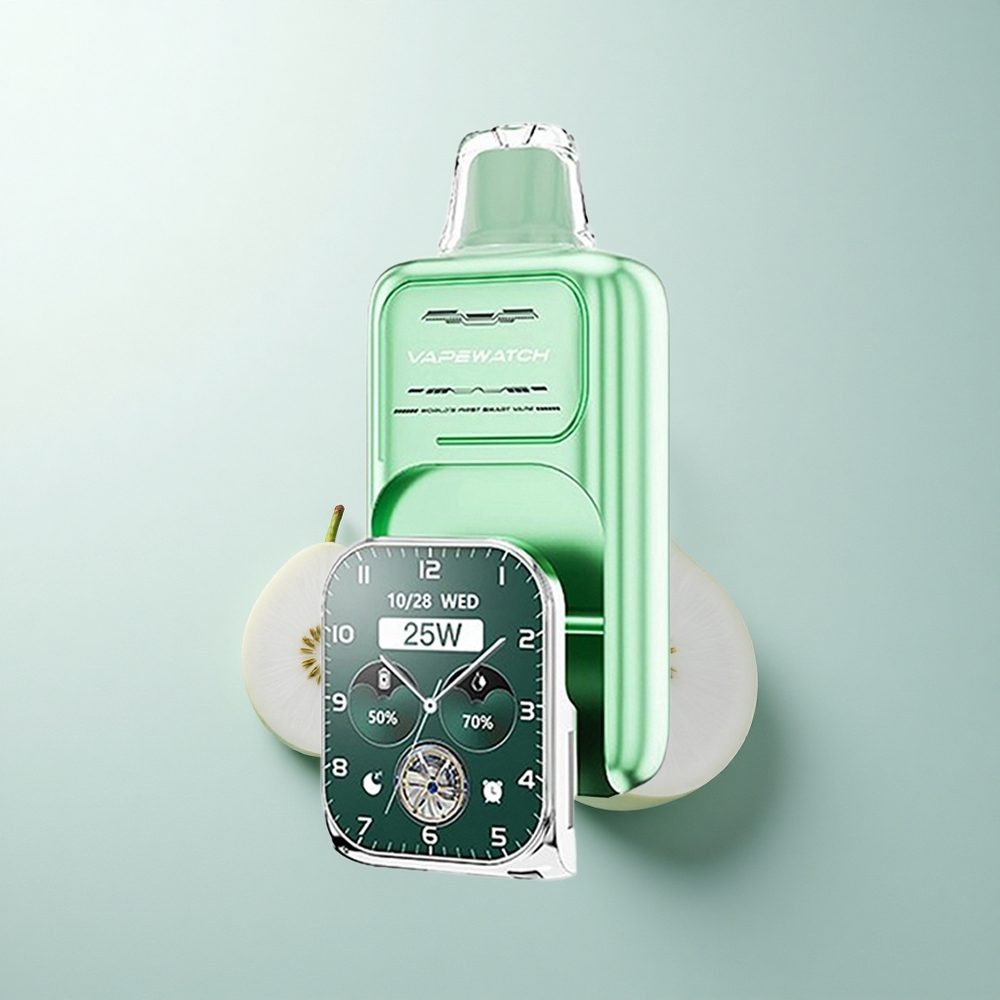 JNR VapeWatch 30000 Puffs Menthe Miami Double Mesh 19mL 1000mAh