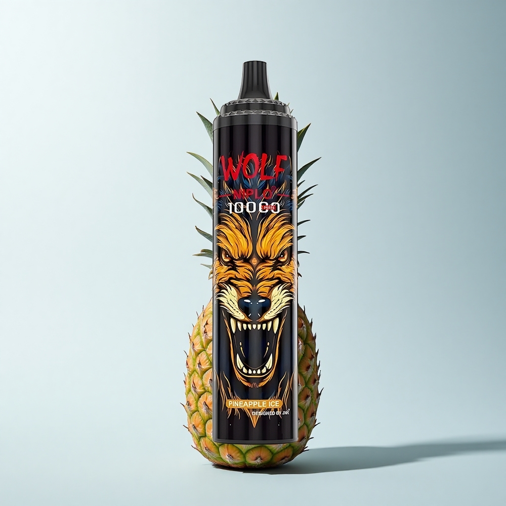 JNR Wolf Niplo 10000 Puffs Ananas Glace 20ml 650mAh Type-C
