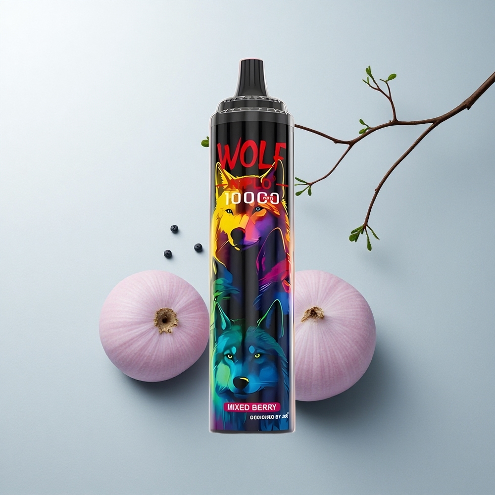 JNR Wolf Niplo 10000 Puffs Baies Mixtes 20ml 650mAh