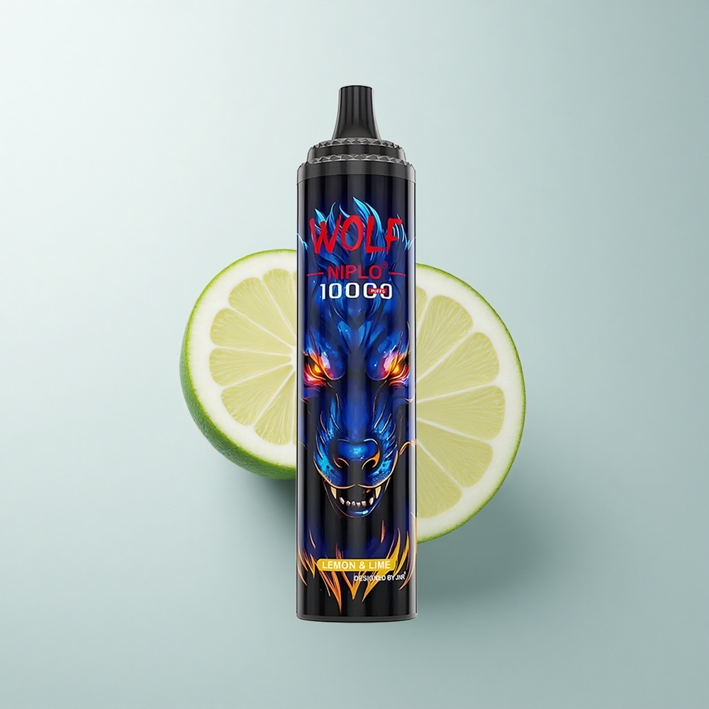 JNR Wolf Niplo 10000 Puffs Citron & Lime 20ml 650mAh Type-C