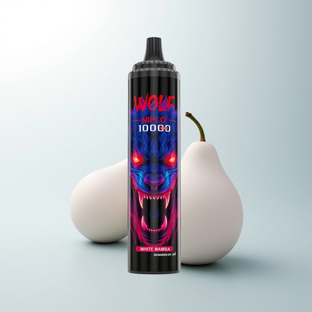 JNR Wolf Niplo 10000 Puffs La Mamba Blanche 10000 Puffs 20ml Type-C