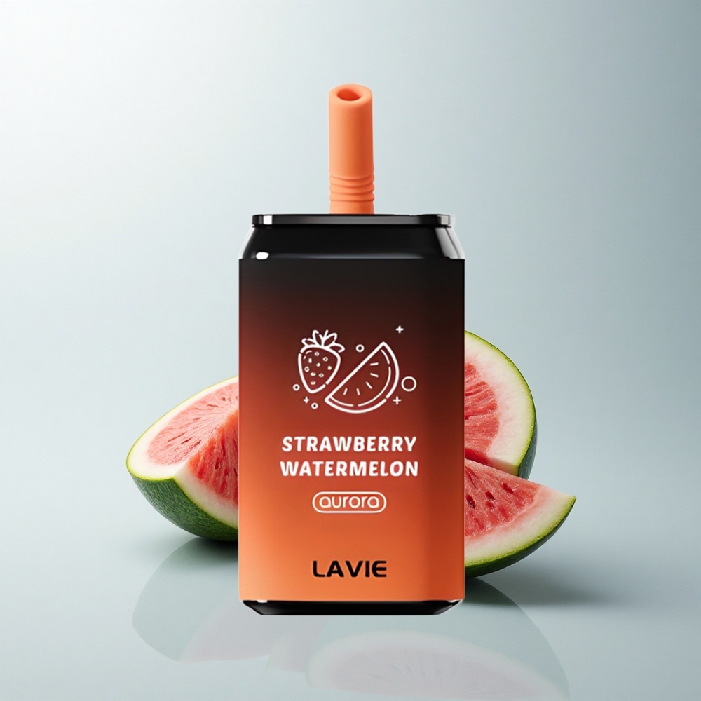 Lavie Aurora 11000 Puffs Fraise Pastèque 650mAh Type C 22ML