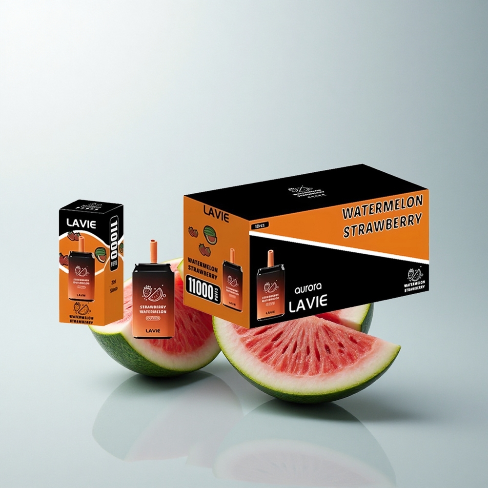 Lavie Aurora 11000 Puffs Fraise Pastèque 650mAh Type C 22ML