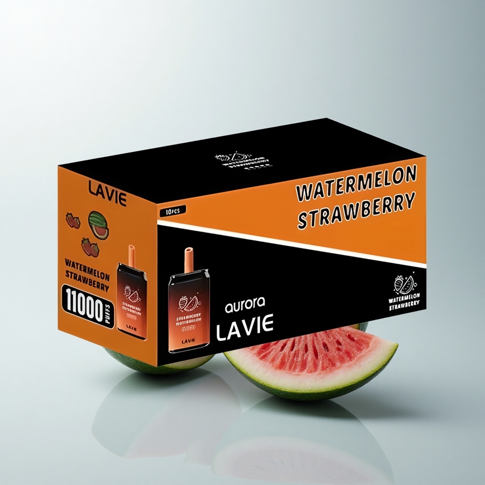 Lavie Aurora 11000 Puffs Fraise Pastèque 650mAh Type C 22ML