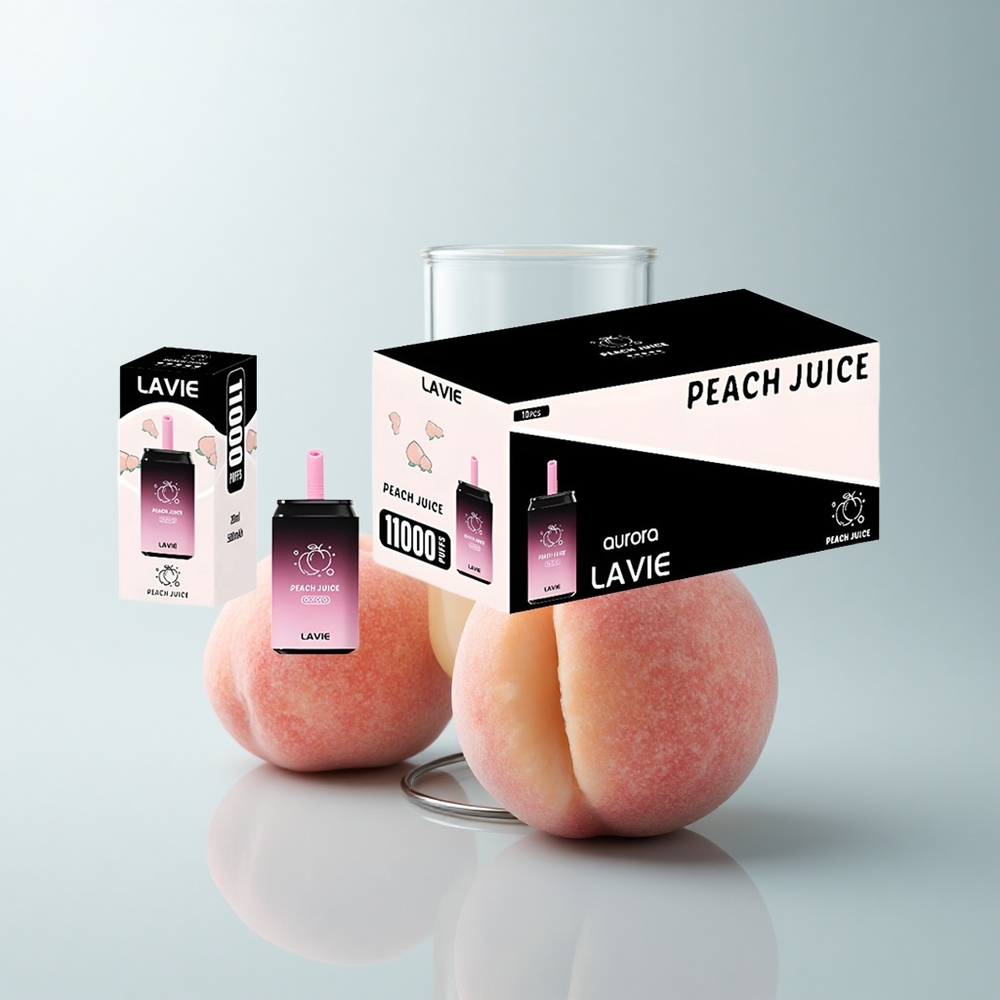 Lavie Aurora 11000 Puffs Jus de Pêche 22ML Type C