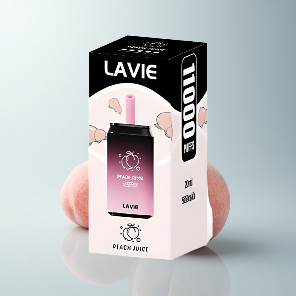 Lavie Aurora 11000 Puffs Jus de Pêche 22ML Type C