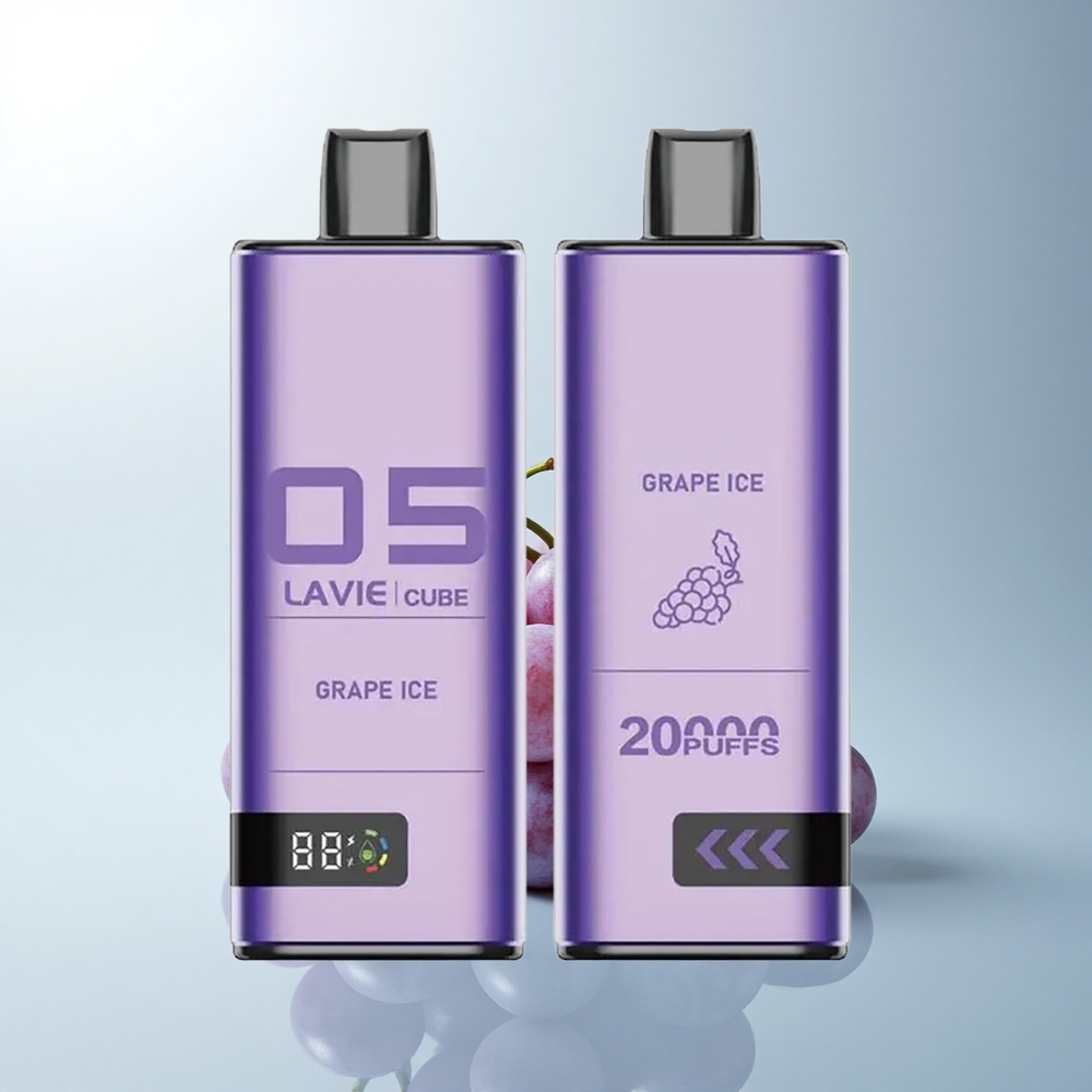 Lavie Cube 20000 Puffs Glace de Raisin 28ML 5% Type C