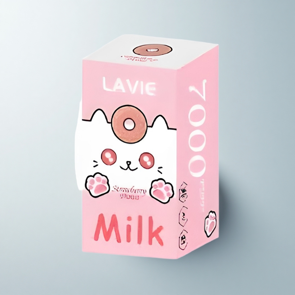 Lavie Milk 7000 Puffs Beignet à la Fraise 16ML 5% Type C