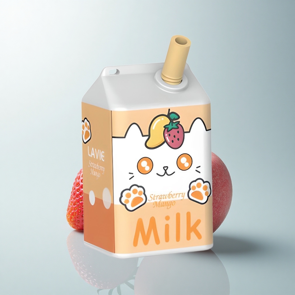 Lavie Milk 7000 Puffs Fraise Mangue 16ML 600mAh