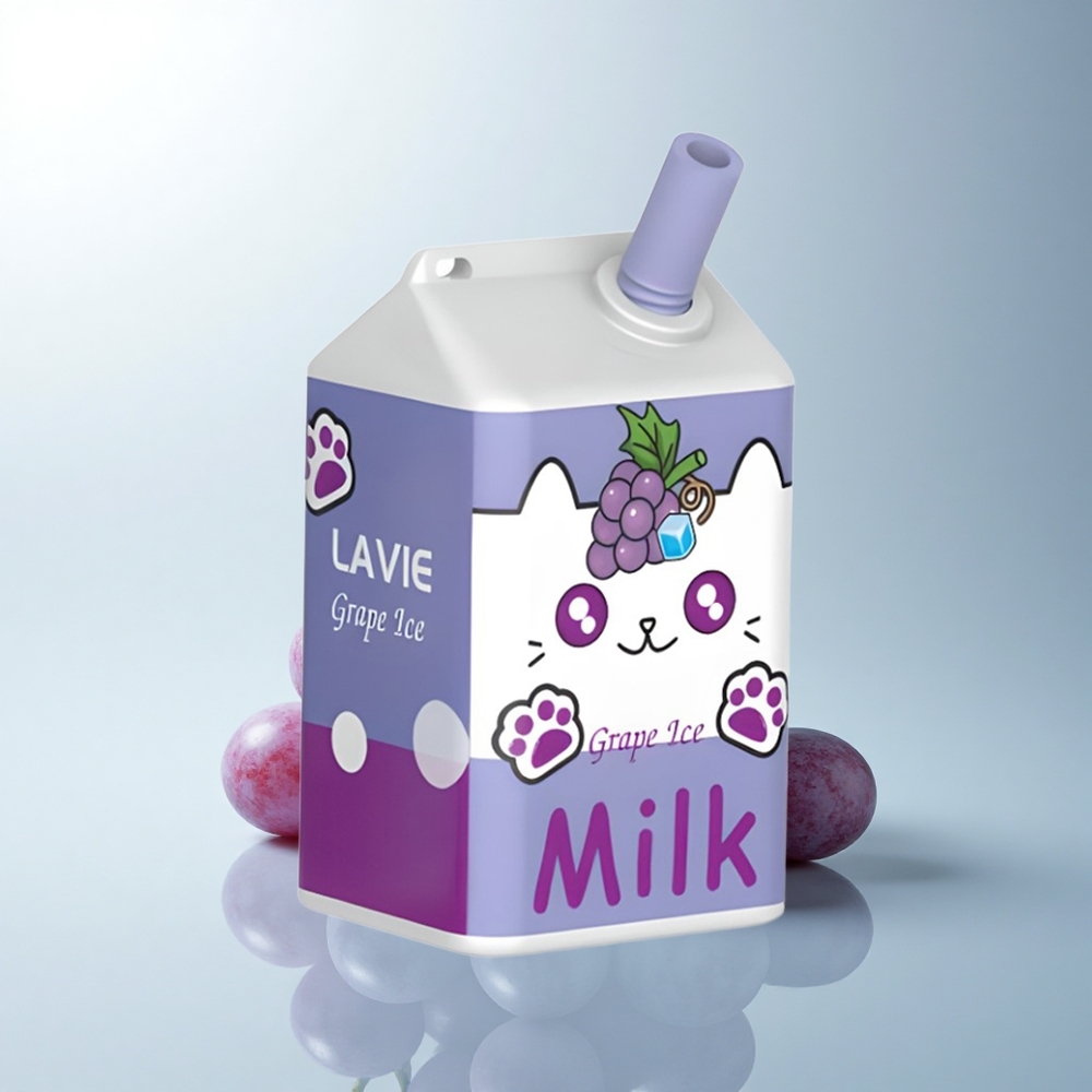 Lavie Milk 7000 Puffs Glace de Raisin 16ML Rechargeable Type C