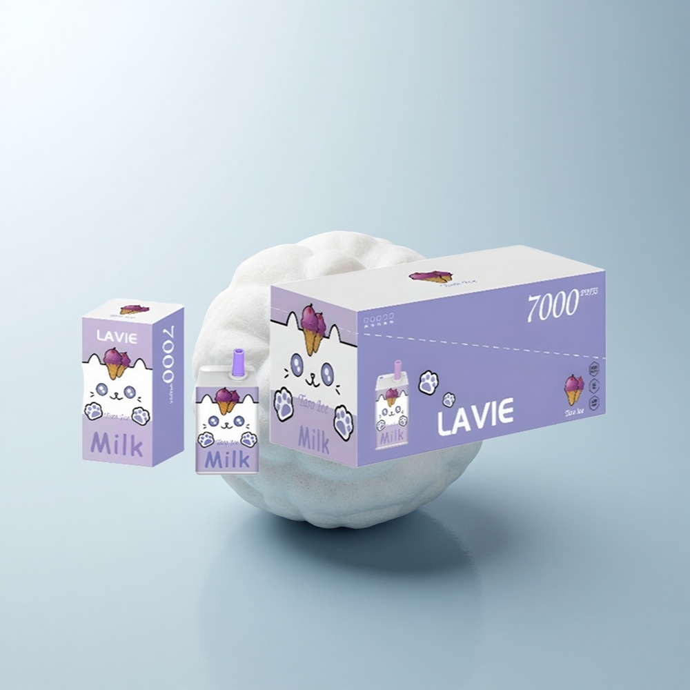 Lavie Milk 7000 Puffs Glace de Taro 16ML 600mAh
