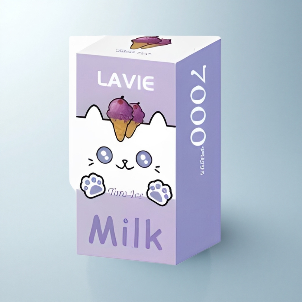 Lavie Milk 7000 Puffs Glace de Taro 16ML 600mAh