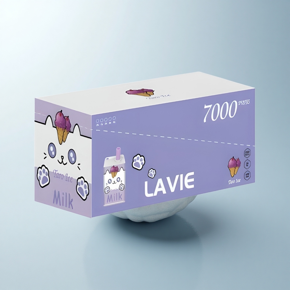 Lavie Milk 7000 Puffs Glace de Taro 16ML 600mAh