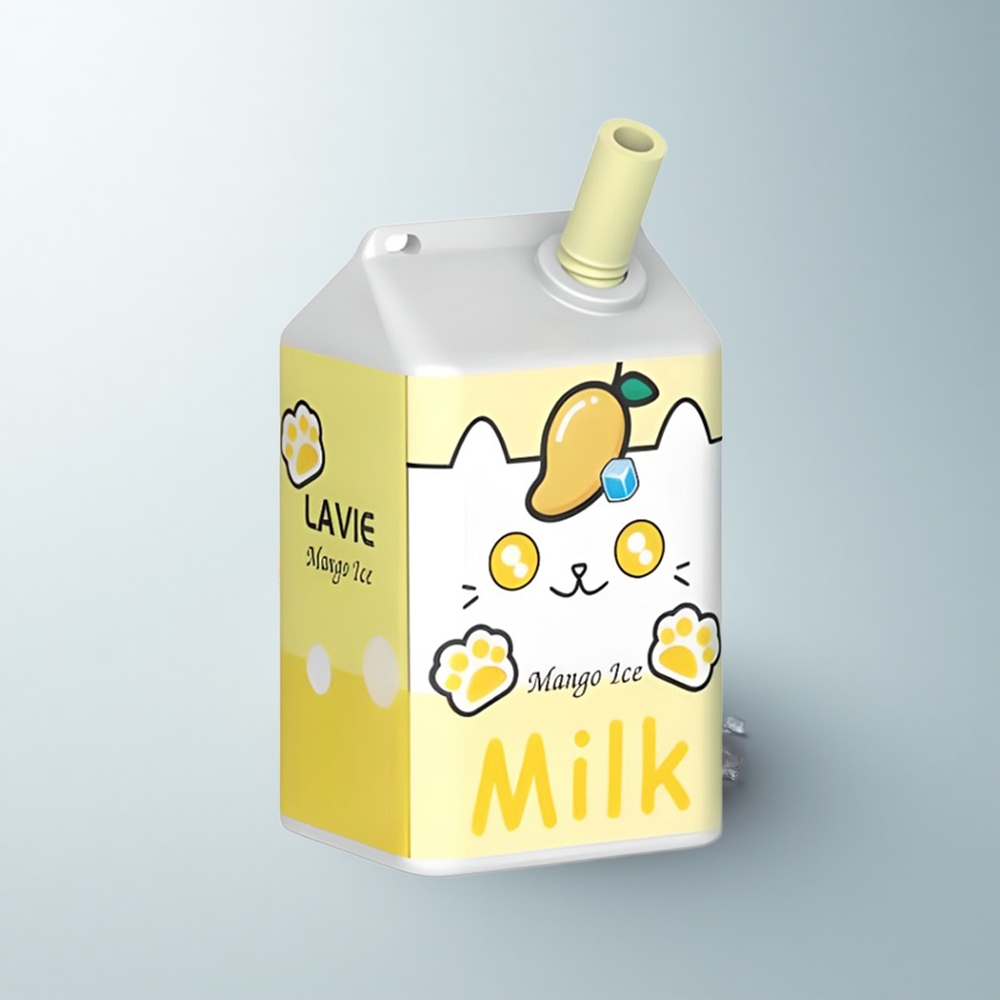 Lavie Milk 7000 Puffs Glace à la Mangue 16ML 600mAh Type C