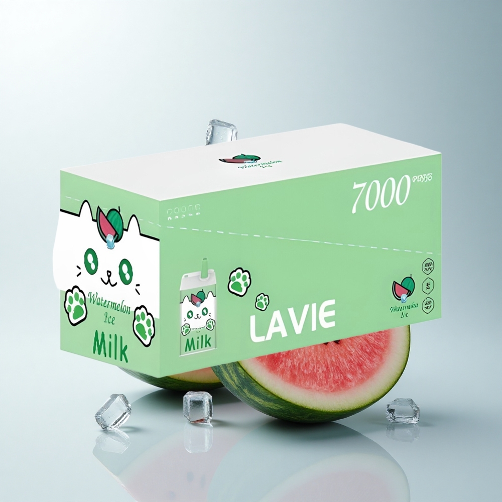 Lavie Milk 7000 Puffs Glace à la Pastèque 600mAh