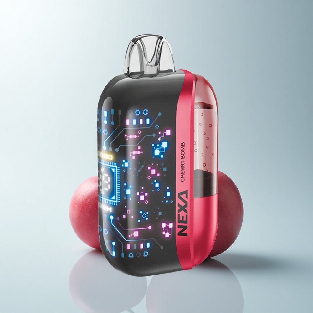 NEXA Ultra 50000 Puffs Cerise Boom Écran 3D 20ml