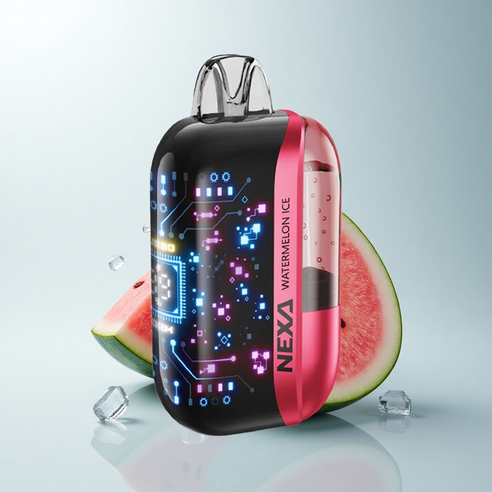 NEXA Ultra 50000 Puffs Glace à la Pastèque 50K - 20ml Prérempli - 5% Nicotine