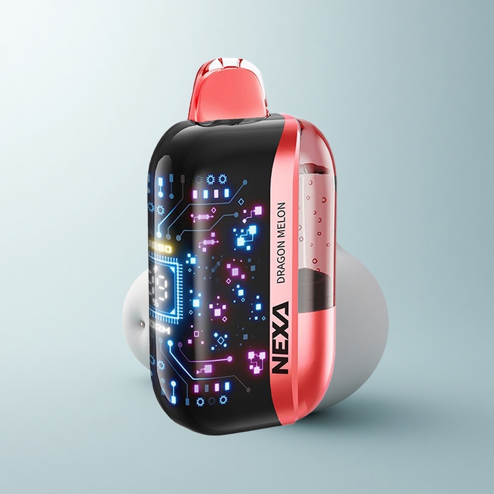 NEXA Ultra 50000 Puffs Melon Dragon avec Écran Courbé 3D et Batterie 800mAh