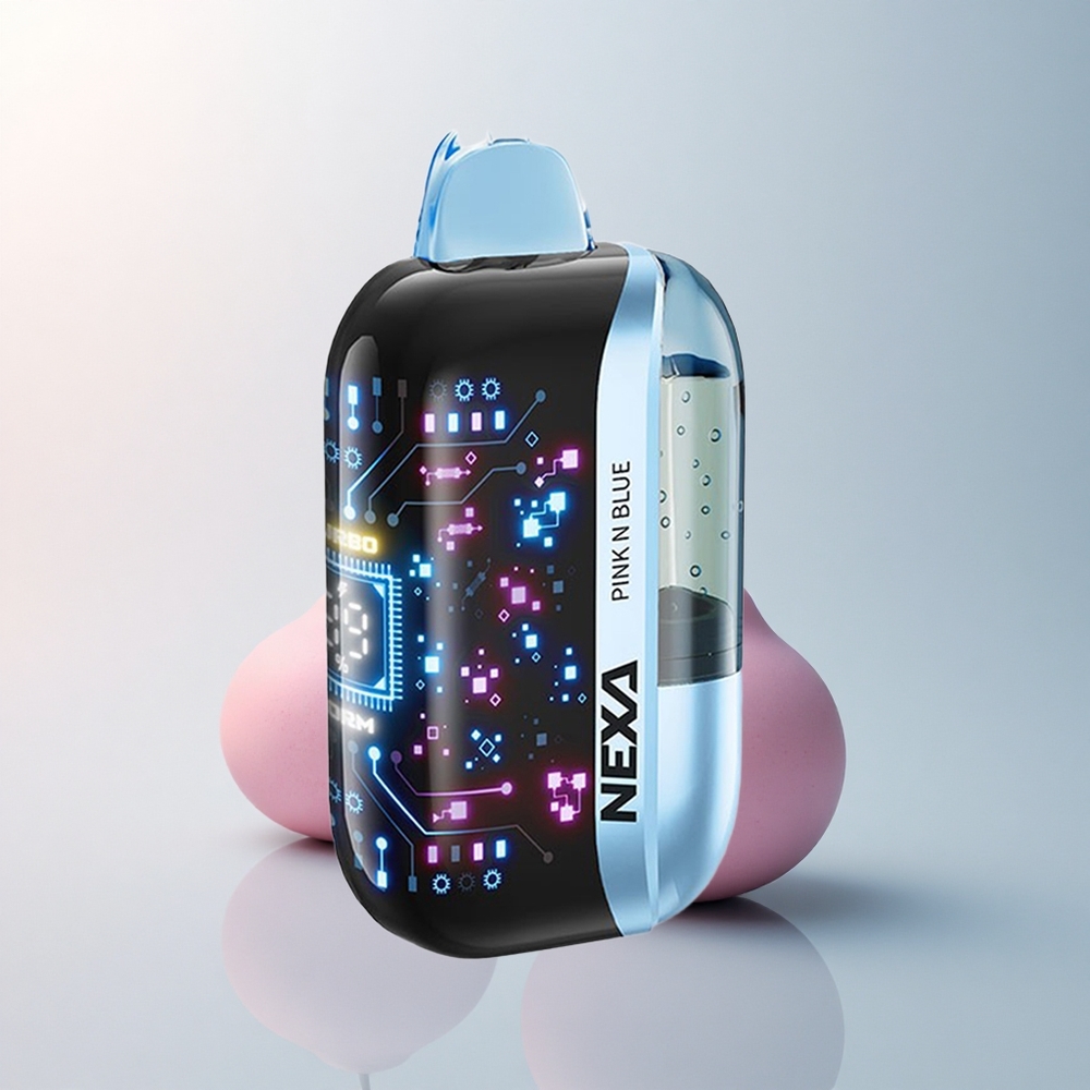 NEXA Ultra 50000 Puffs Rose et Bleu 20ml 5% Dual Mesh