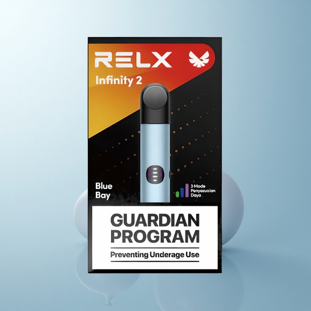 Relx Infinity 2 Vape Device L\'Infini Bleu Métallique 1.9ml
