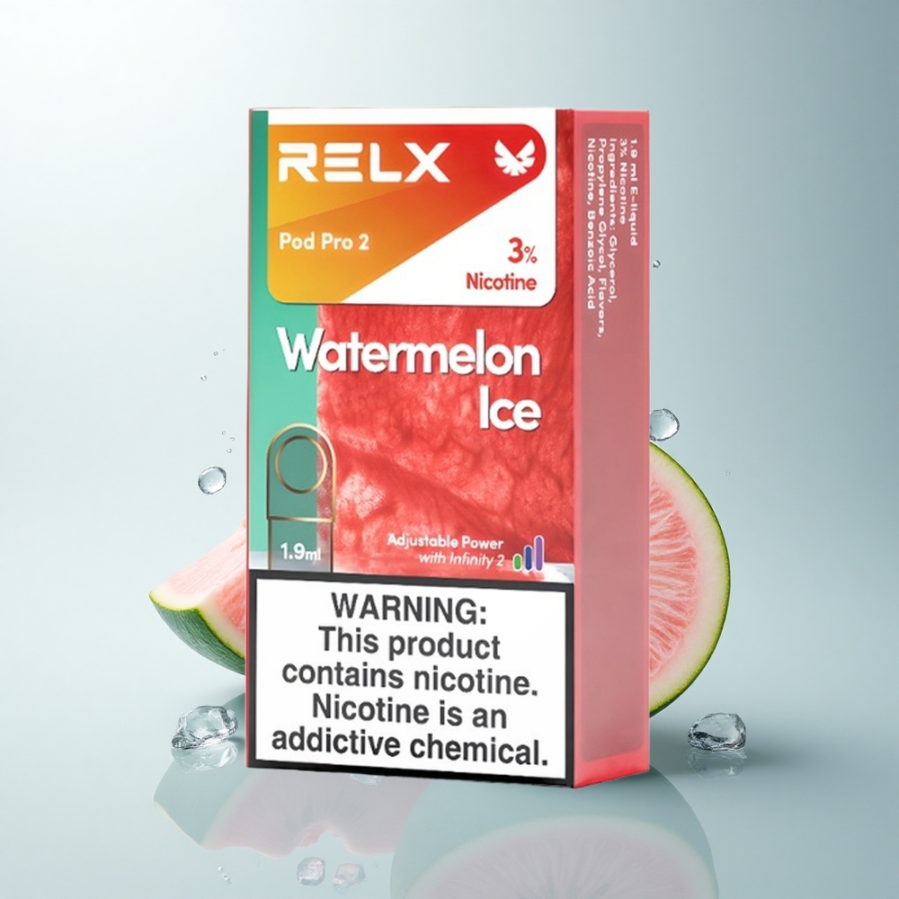Relx Pod Pro 2 Vape Device Glace à la Pastèque 1.9ml/3 Modes