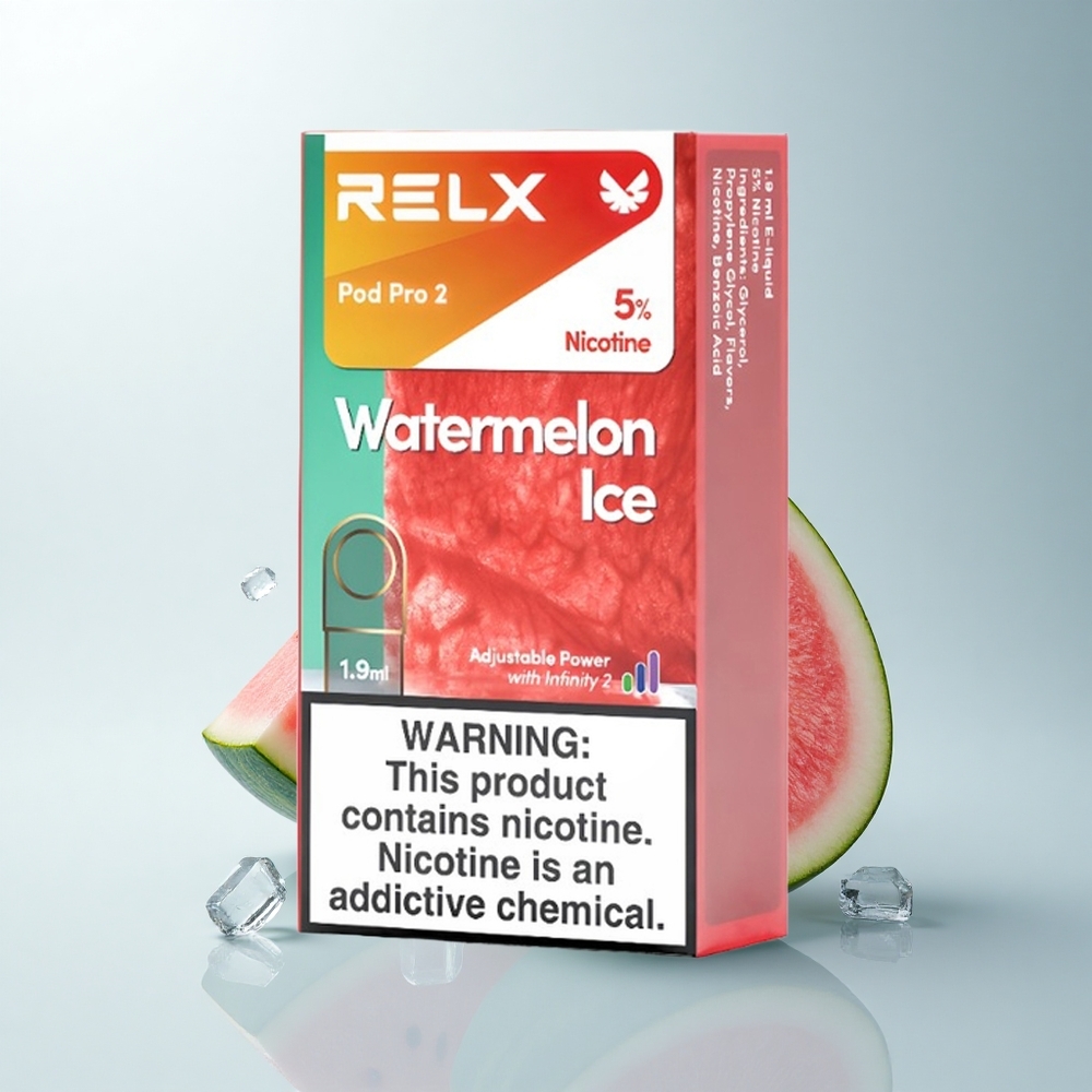 Relx Pod Pro 2 Vape Device Glace à la Pastèque 1.9ml Eco Smooth Boost