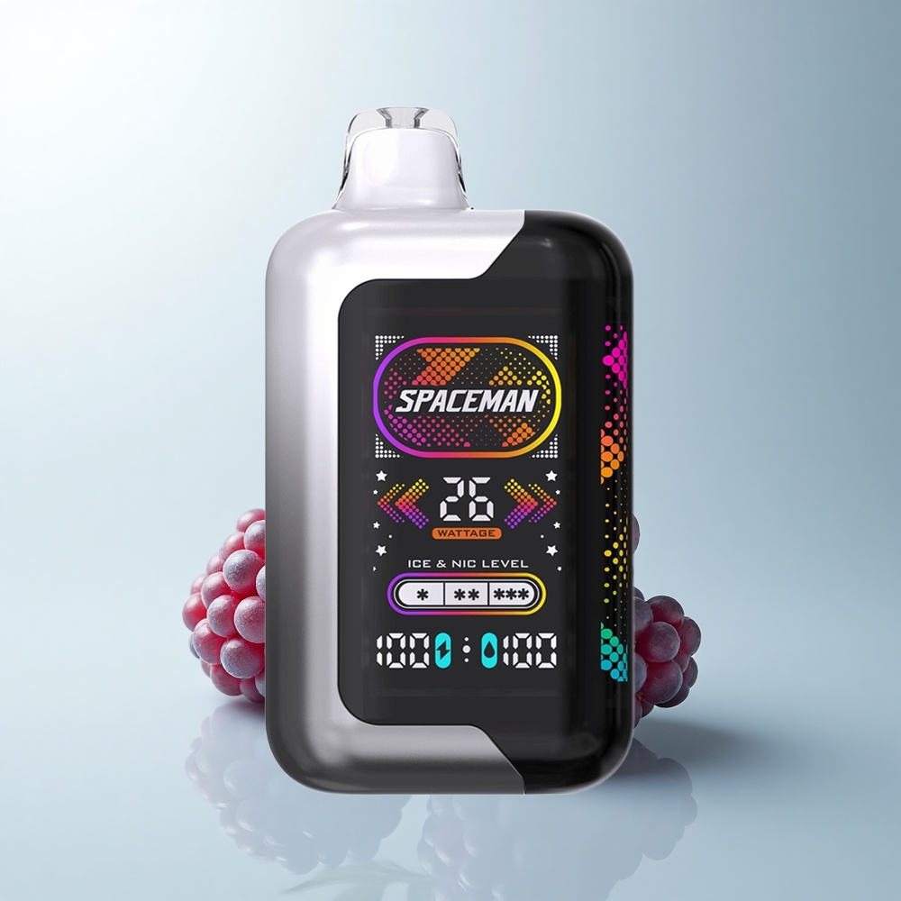 SMOK SPACEMAN SP40000 Puffs Framboise Noire 20ml 1000mAh