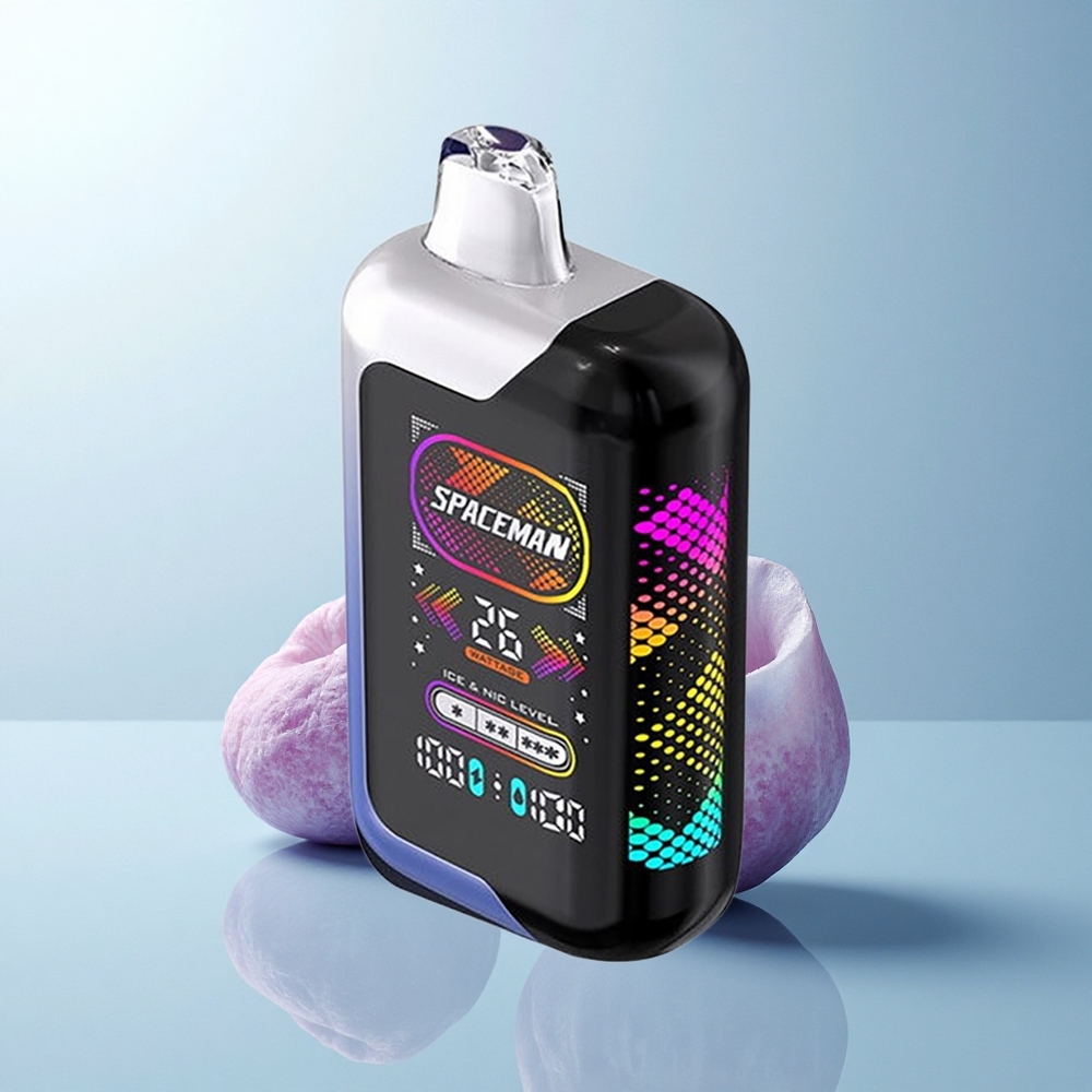 SMOK SPACEMAN SP40000 Puffs Glace Bleue Framboise 20ml 50mg