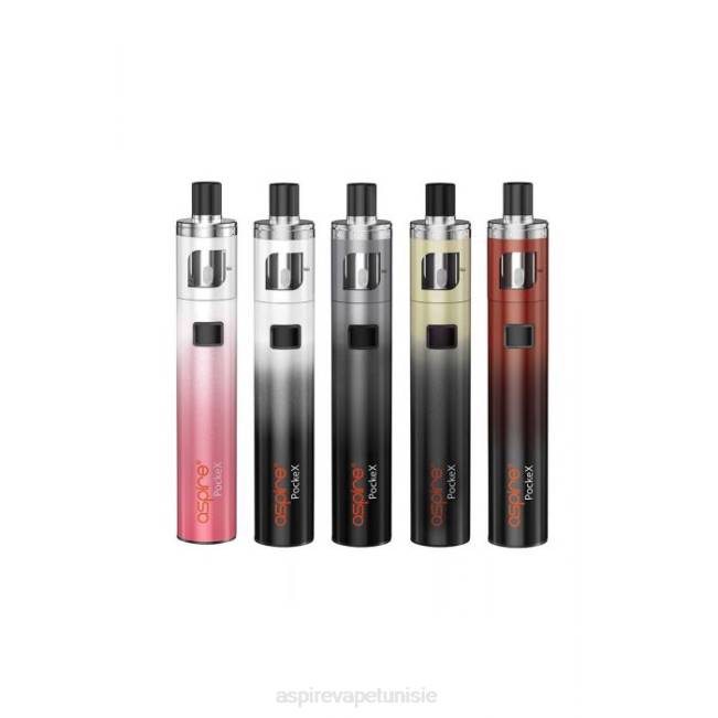 Aspire Pockex kit édition anniversaire - Aspire avis BN4V118 dégradé de gris