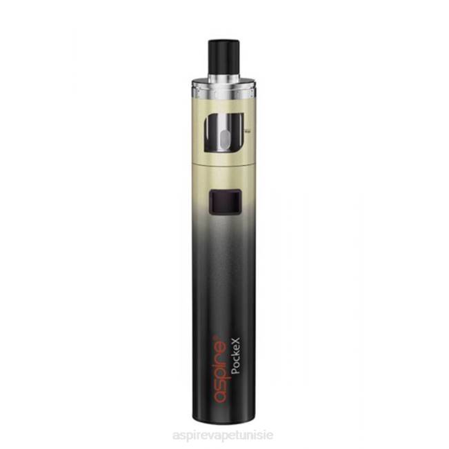 Aspire Pockex kit édition anniversaire - e cigarette Aspire BN4V119 dégradé d\'or